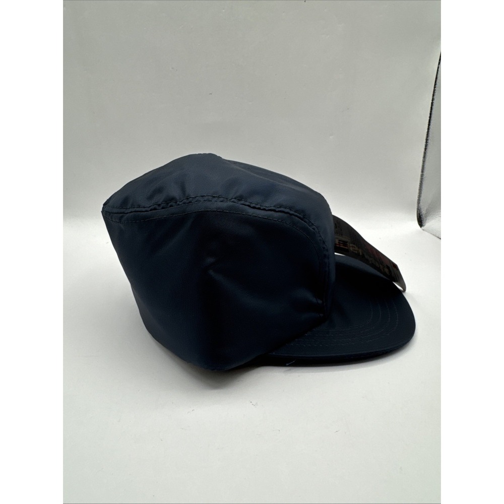 New Vintage Thinsulate 3M Navy Blue Hat Ear Flaps Size S Made In USA! - Picture 2 of 8